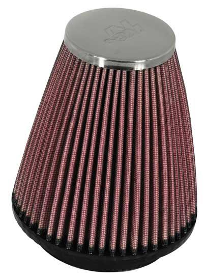 K&N Engineering K&N Universal Chrome Filter 2.25 Inch Flange / 3.5 Inch Base / 2 Inch Top / 4 Inch Height