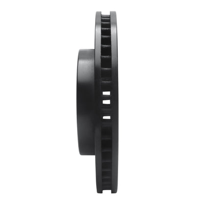 R1 Concepts R1 97-05 Chevrolet S10 Front Right Drilled & Slotted Black Brake Rotor