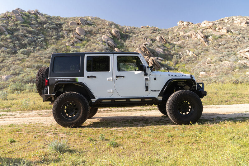 DV8 Offroad 2007-2018 Jeep Wrangler JK 4-Door Rock Sliders