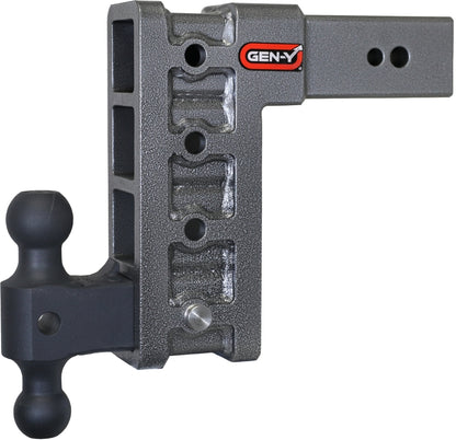 GEN-Y Hitch Gen-Y Mega Duty 3in Shank 9in Drop 3.5K TW 32K Hitch w/GH-0161 Dual-Ball