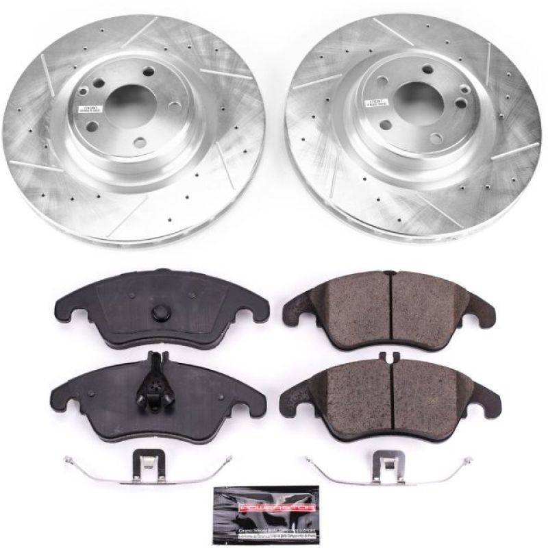 PowerStop Power Stop 17-18 Mercedes-Benz SLC300 Front Z23 Evolution Sport Brake Kit