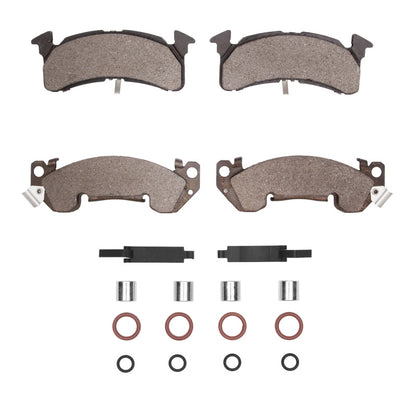 R1 Concepts R1 78-95 Chevrolet R20/R2500 Suburban Front Super Duty Pads & Hardware Kit