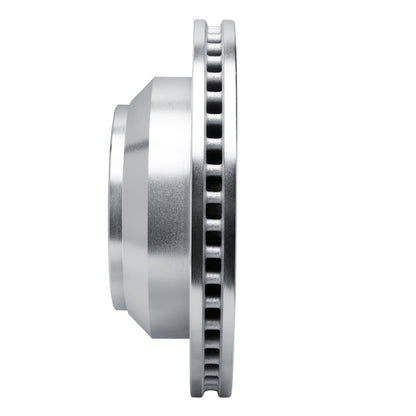 R1 Concepts R1 08-19 Ford E-350 Super Duty Rear Left Drilled & Slotted Silver Brake Rotor