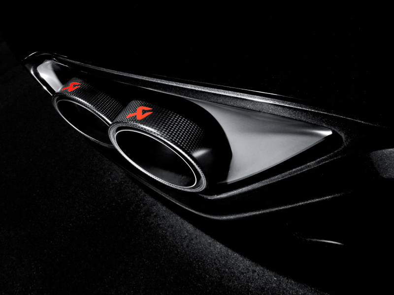 Akrapovic 08-25 Nissan GT-R Tail Pipe Set (Carbon 125 mm)
