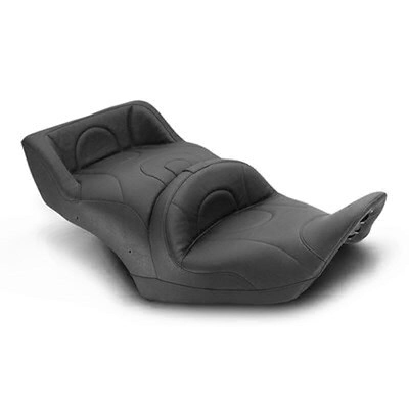 Mustang Motorcycle Mustang 12-17 Honda Gold Wing Standard Touring Heated 1PC Seat - Black