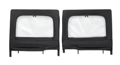 Bestop 20-26 Jeep Gladiator / 18-26 Wrangler JL 4-Door Element Upper Doors (Rear Black Diamond)