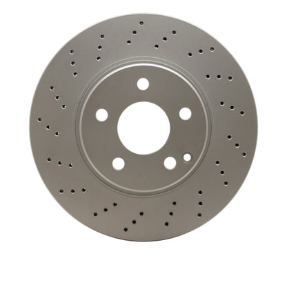 DFC 02-06 Mercedes-Benz CL500 Front Drilled GeoSPEC Coated Rotor