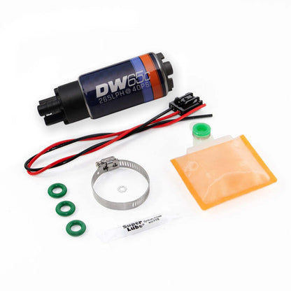 DeatschWerks Ford Focus MK2 RS DW65C 265lph Compact In-Tank Fuel Pump w/Install Ki