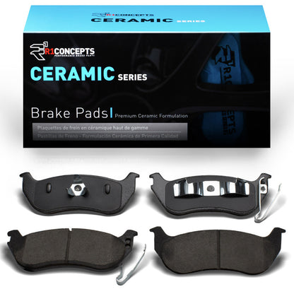 R1 Concepts R1 03-10 Ford Explorer Sport Trac Rear R1 Ceramic Brake Pads
