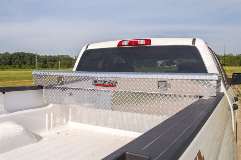 Dee Zee Universal Tool Box - Red Crossover - Single Lid BT Alum Full Size