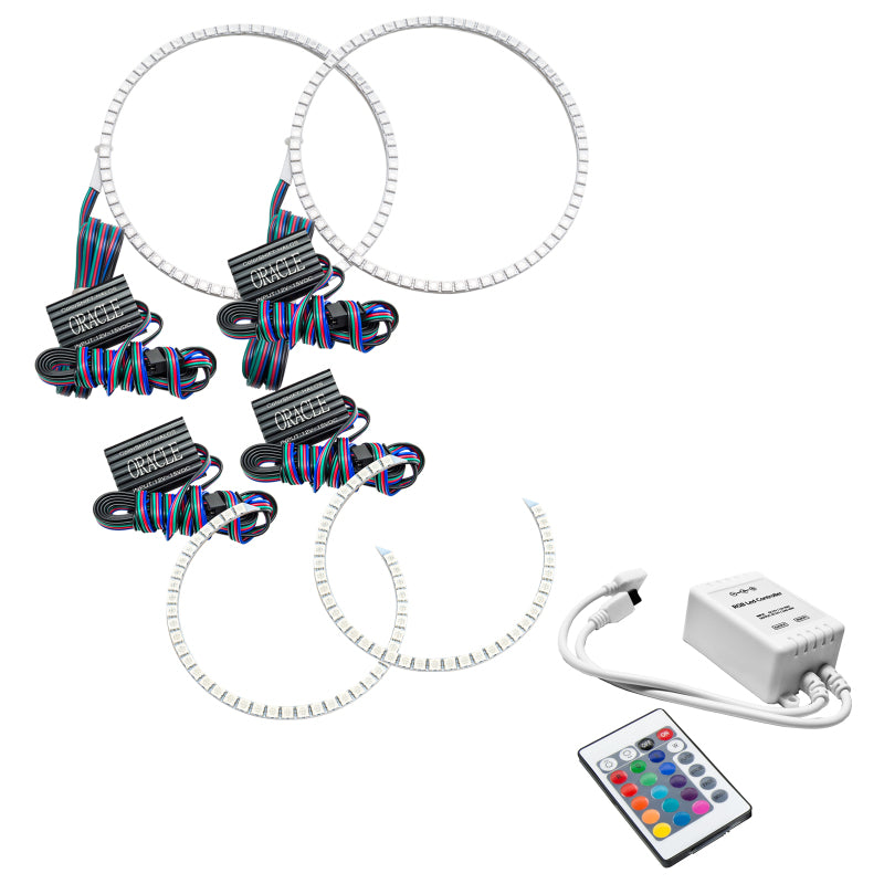 ORACLE Lighting Oracle Dodge Durango 11-13 Halo Kit - ColorSHIFT w/ Simple Controller
