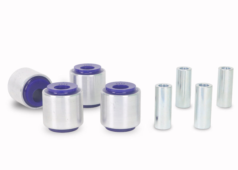 SuperPro 1999 Land Rover Discovery SD Front Radius Arm-to-Diff Bushing Set - Caster 1.5in Lift