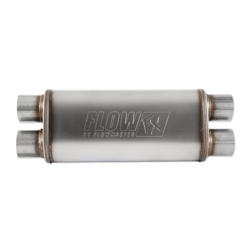 Flowmaster FlowFX Muffler SS 3 IN Dual IN/OUT W/ X-Pipe