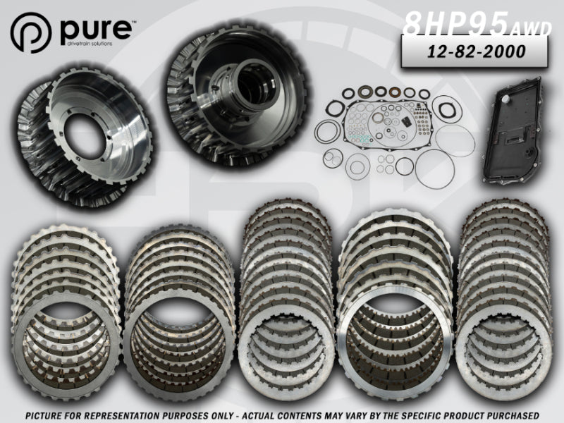 Pure Drivetrain Solutions Pure Drivetrain 8HP95 High Performance Transmission Hard Parts Kit - AWD - Stage 2