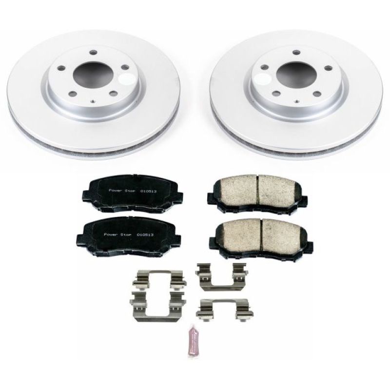PowerStop Power Stop 13-15 Mazda CX-5 Front Z17 Evolution Geomet Coated Brake Kit