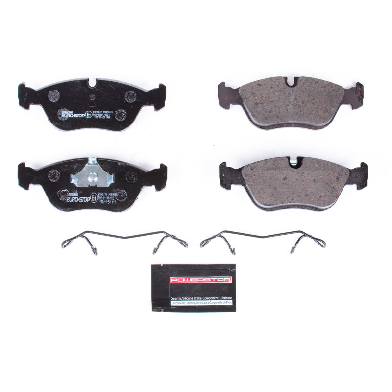PowerStop Power Stop 98-00 Volvo V70 Euro-Stop ECE-R90 Front Brake Pads