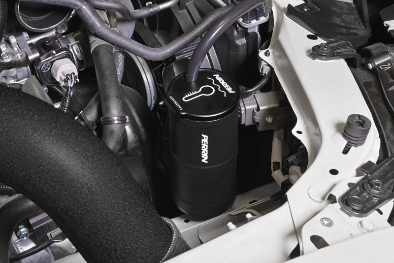 Perrin Performance PERRIN 02-26 Subaru WRX / 04-21 STI / 13-26 BRZ/GR86/FRS/86 Coolant Overflow Tank - Black