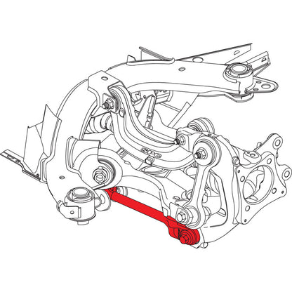 SPC Performance Ford S550 Mustang Forged T6 Aluminum Rear Lower Control Arm