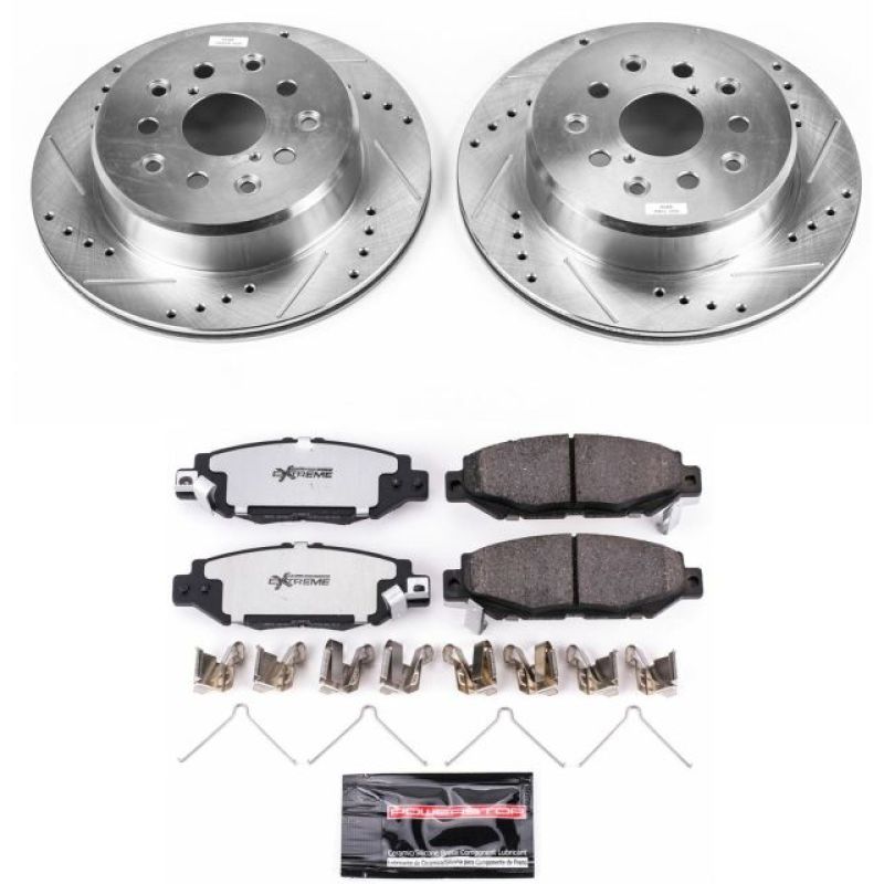 PowerStop Power Stop 93-97 Lexus GS300 Rear Z26 Street Warrior Brake Kit