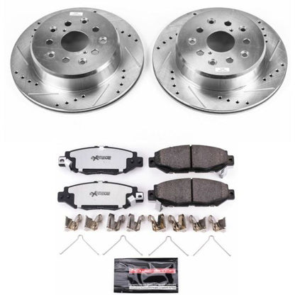 PowerStop Power Stop 93-97 Lexus GS300 Rear Z26 Street Warrior Brake Kit