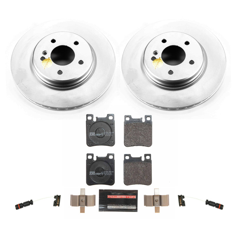 PowerStop Power Stop 01-02 Mercedes-Benz E430 Rear Euro-Stop Brake Kit