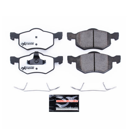 PowerStop Power Stop 01-07 Ford Escape Front Z36 Truck & Tow Brake Pads w/Hardware