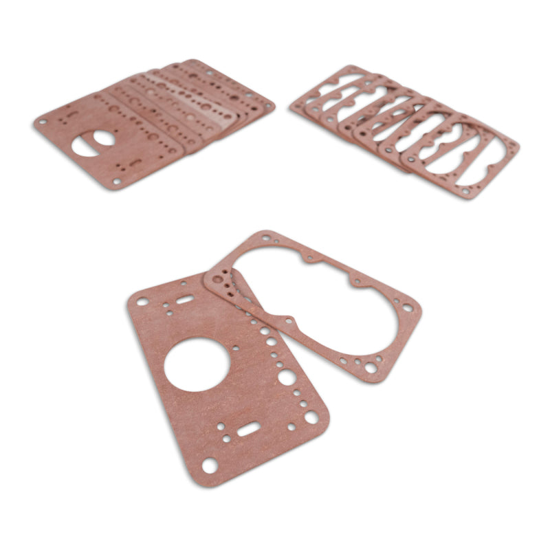 Edelbrock VRS-4150 Race & Performance Carburetor Metering Block & Fuel Bowl Gaskets - Bulk