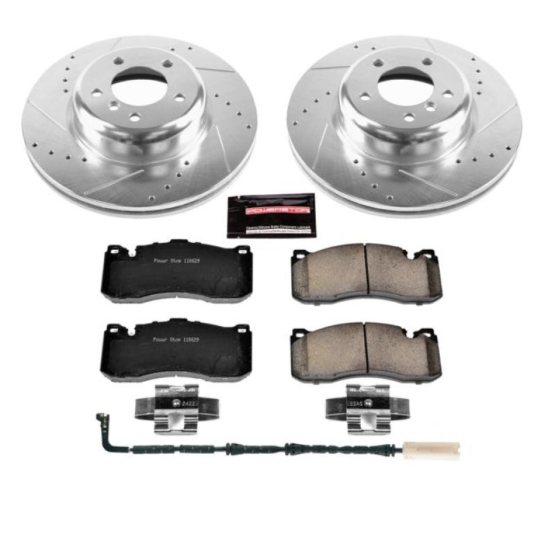 PowerStop Power Stop 08-10 BMW 135i Front Z23 Evolution Sport Brake Kit