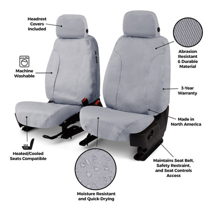 Covercraft 2026 Jeep Wrangler 2-Door (MT) Polycotton SeatSaver Custom Front Row Seat Covers