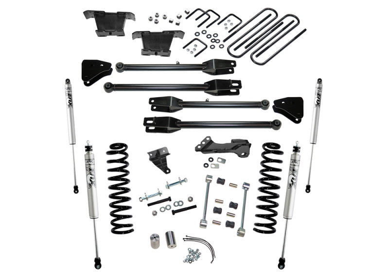 Superlift 08-10 Ford F-250 SuperDuty 4WD Diesel 4in Lift Kit w/ A 4 Link Conversion/Fox 2.0 Shocks