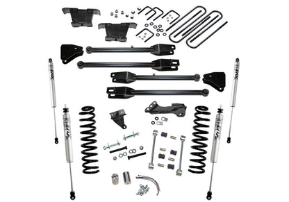 Superlift 08-10 Ford F-250 SuperDuty 4WD Diesel 4in Lift Kit w/ A 4 Link Conversion/Fox 2.0 Shocks