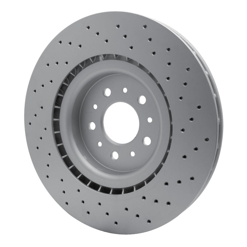 DFC 05-06 Ford GT Front Drilled GeoSPEC Coated Rotor