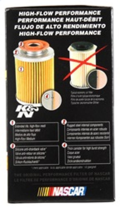 K&N Engineering K&N Oil Filter OIL FILTER; AUTOMOTIVE