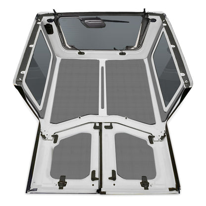 DEI 18-23 Jeep Wrangler JL 2-Door Boom Mat Complete Headliner Kit - 7 Piece - Gray