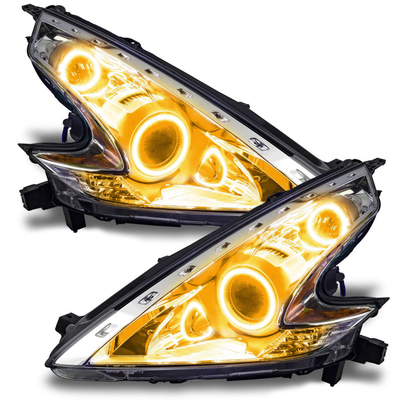ORACLE Lighting Oracle Nissan 370 Z 09-20 Dual Halo Kit - ColorSHIFT w/ BC1 Controller