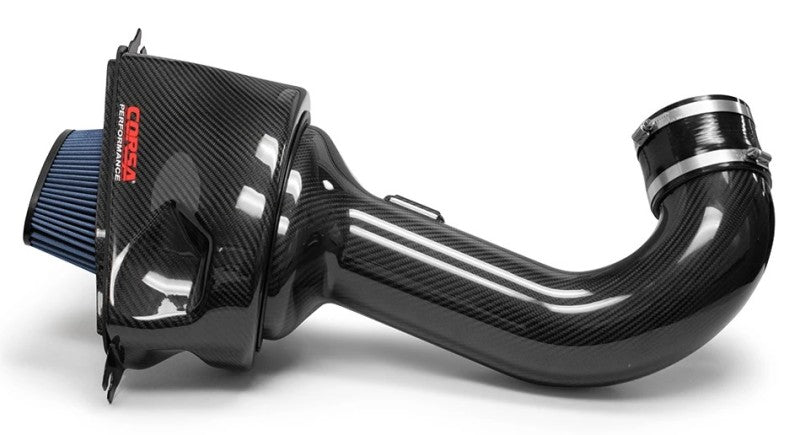 CORSA Performance Corsa 2015-2019 Chevrolet Corvette C7 Z06 Carbon Fiber Air Intake with MaxFlow 5 Oiled Filter