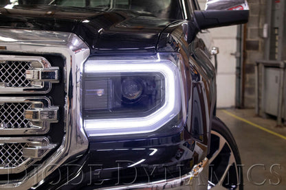 Diode Dynamics GMC Sierra LED Halos Switchback 16-18 Sierra 1500