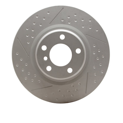 DFC 12-20 BMW 230i xDrive Rear GeoSPEC Coated Rotor - Dimpled and Slotted