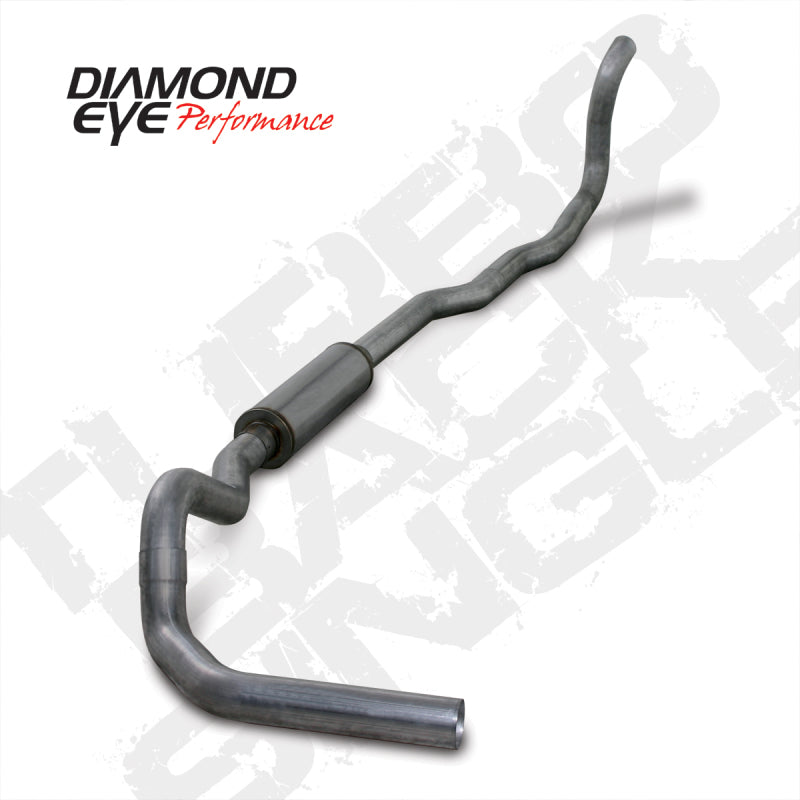 Diamond Eye Performance Diamond Eye KIT 4in Turbo Back Single SS DDG4X4 89-93 Dodge 5.9L Cummins 2500/3500