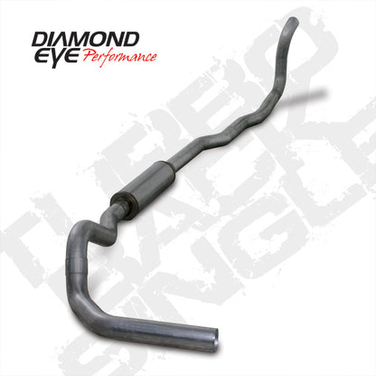 Diamond Eye Performance Diamond Eye KIT 4in Turbo Back Single SS DDG4X4 89-93 Dodge 5.9L Cummins 2500/3500