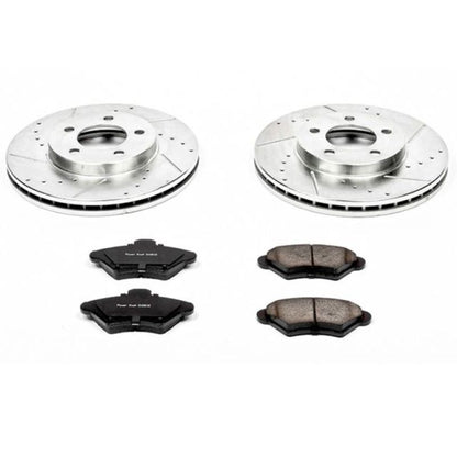 PowerStop Power Stop 93-97 Ford Thunderbird Front Z23 Evolution Sport Brake Kit
