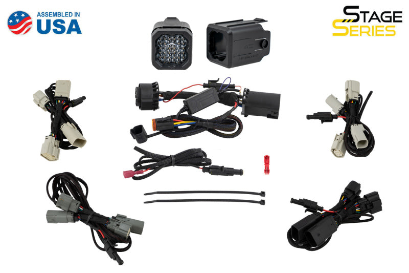 Diode Dynamics 21-23 F-150 Hitch Mount LED Pod Reverse Kit C1R