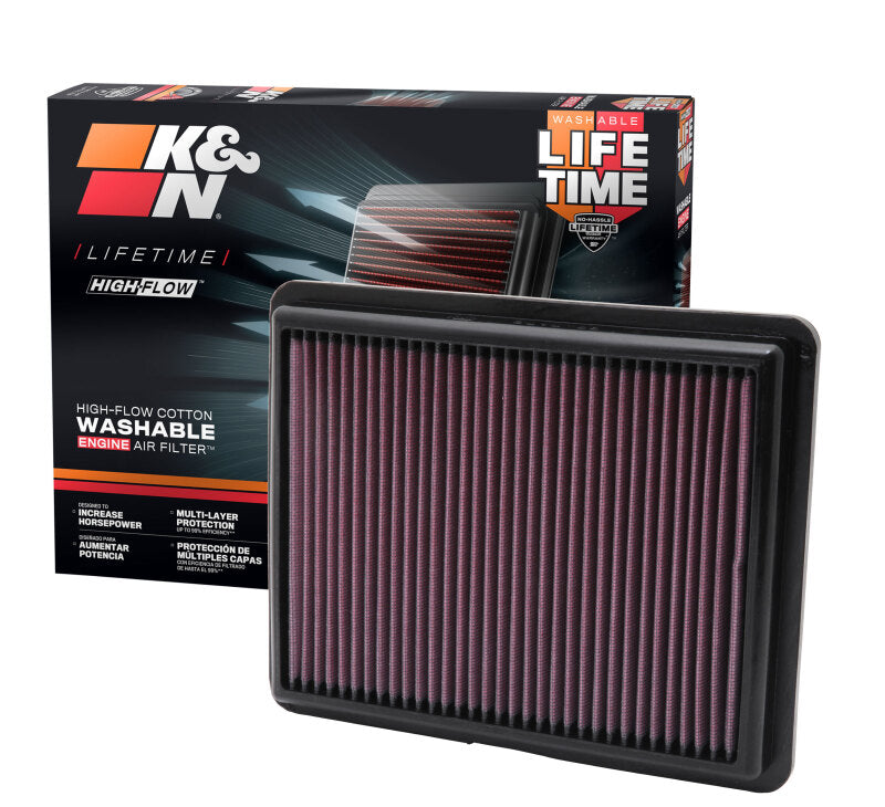 K&N Engineering K&N 08 Honda Accord 3.5L V6 Drop In Air Filter