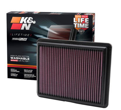 K&N Engineering K&N 08 Honda Accord 3.5L V6 Drop In Air Filter