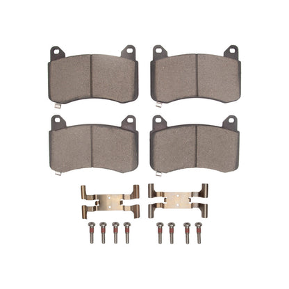 R1 Concepts R1 2017-2025 Tesla Model 3 Front R1 Optimum OE Pads & Hardware Kit