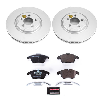 PowerStop Power Stop 06-08 Jaguar S-Type Front Euro-Stop Brake Kit
