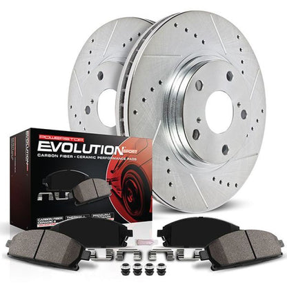 PowerStop Power Stop 19-22 Volvo XC40 Rear Z23 Coated Brake Kit