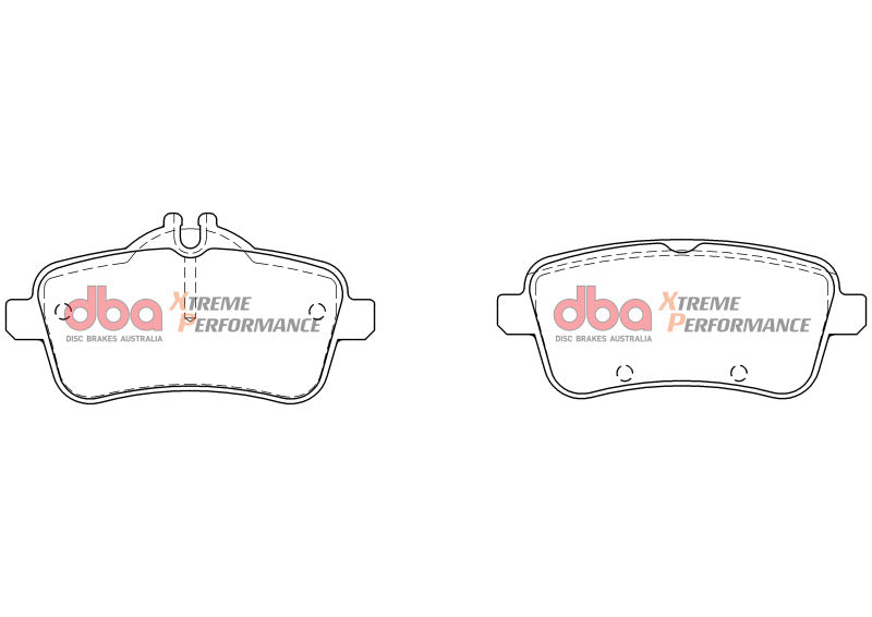 DBA 14-19 Mercedes-Benz CLA45 AMG XP Performance Rear Brake Pads