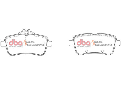 DBA 14-19 Mercedes-Benz CLA45 AMG XP Performance Rear Brake Pads