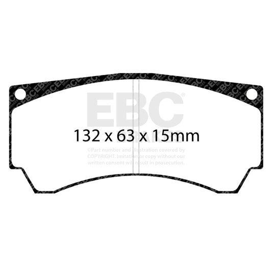EBC Alcon Mono4 Caliper Bluestuff Brake Pads